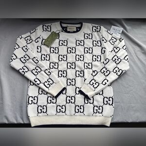 GUCCI GG cotton knit sweater